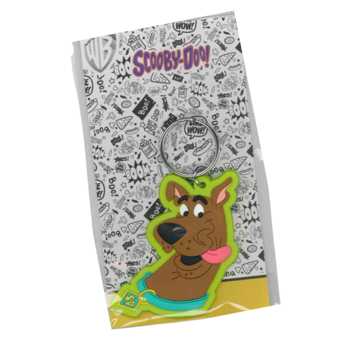 KEYCHAIN CARTOON RICK AND MORTY - SCOOBY DOO IN GOMMA