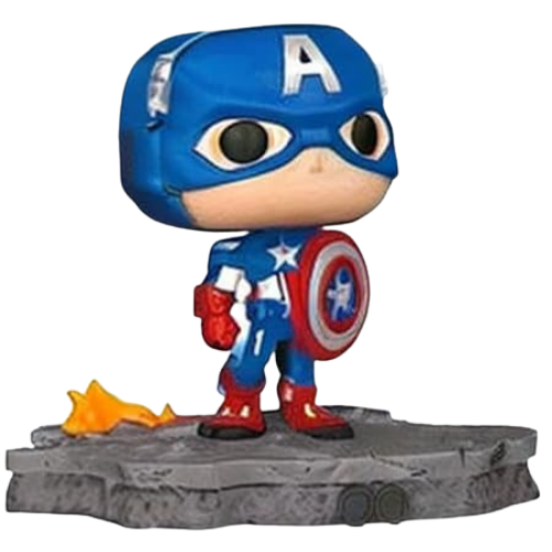 FUNKO POP MARVEL DELUXE CAPTAIN AMERICA SPECIAL #549
