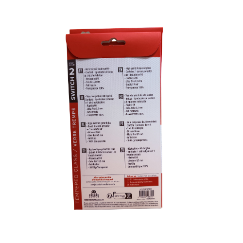 NINTENDO SWITCH 2 FREAKS & GEEKS TEMPERED GLASS