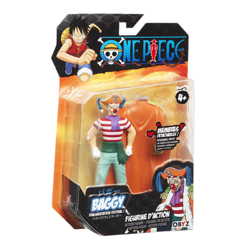 ACTION FIGURE ONE PIECE BUGGY THE CLOWN