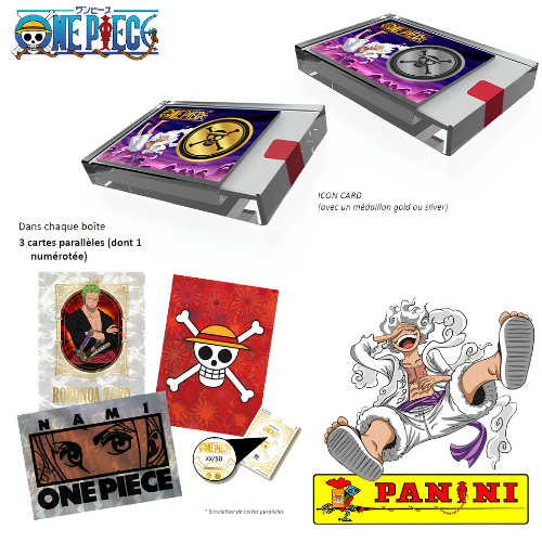 PANINI ONE PIECE TREASURE BOX OFFICIAL COLLECTION