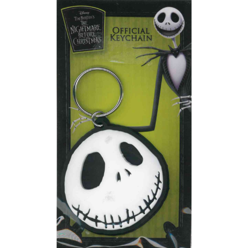 KEYCHAIN DISNEY NIGHTMARE BEFORE CHRISTMAS JACK - LION KING SIMBA IN GOMMA