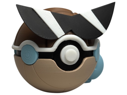 POKEMON MONSTERBALL MONTATE #0007 WARTLE SUNGLASSESS
