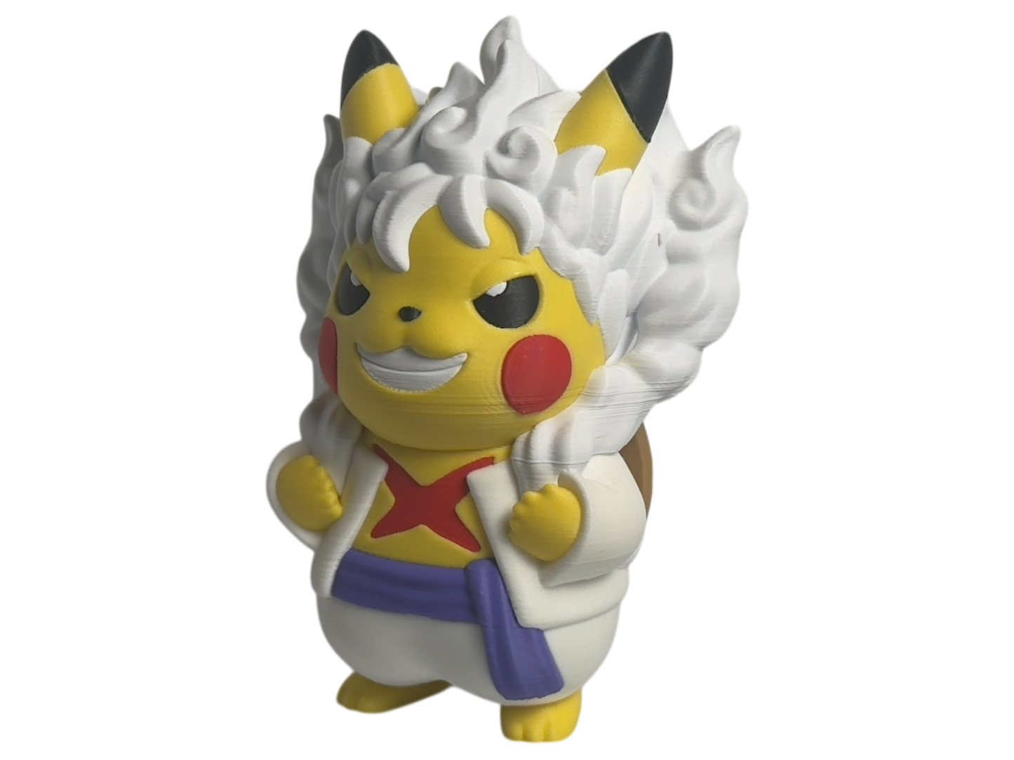 FIGURE SUPER CRAZY POKEMON ONE PIECE PIKACHU AS LUFFY GEAR FIVE