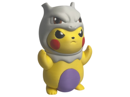 FIGURE SUPER CRAZY POKEMON ONE PIECE PIKACHU CON PONCHO MEWTWO