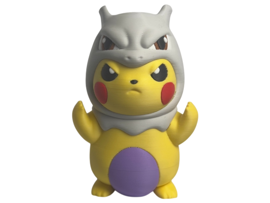 FIGURE SUPER CRAZY POKEMON ONE PIECE PIKACHU CON PONCHO MEWTWO