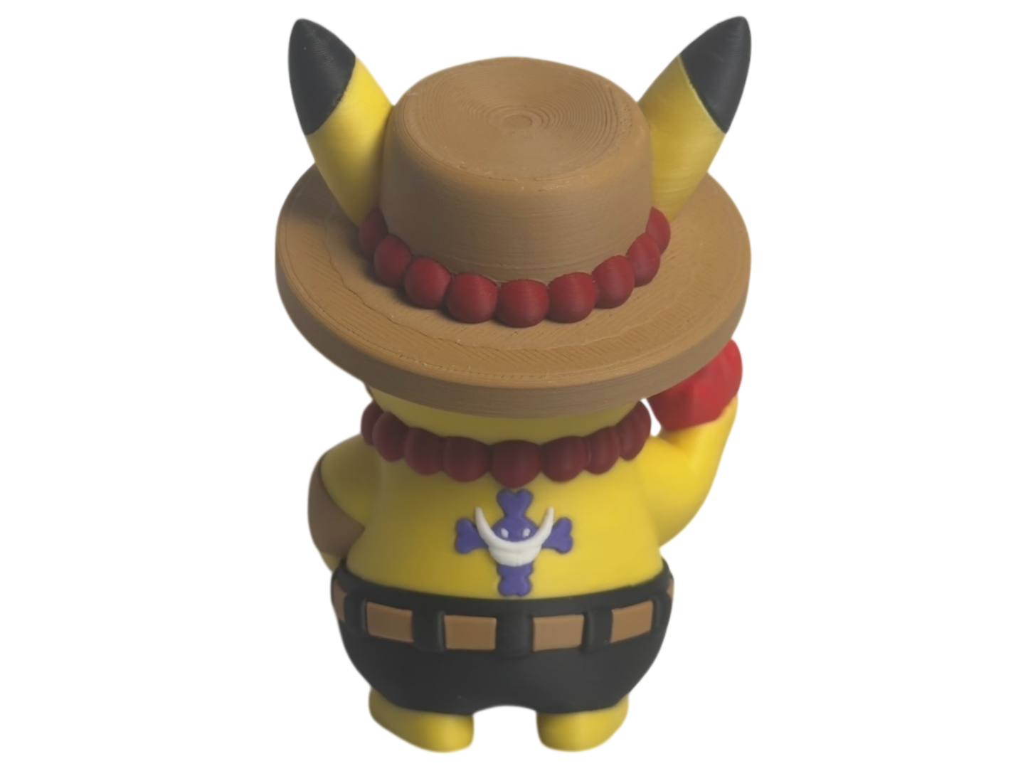 FIGURE SUPER CRAZY POKEMON ONE PIECE PIKACHU AS PORTGAS D. ACE