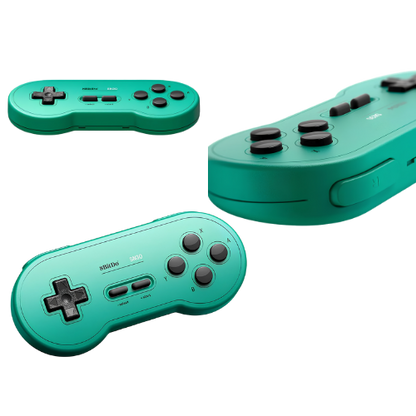 8BITDO NINTENDO SN30 BLUETOOTH GAMEPAD RED-GREEN