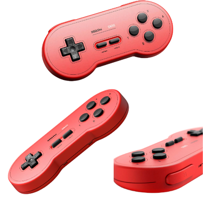 8BITDO NINTENDO SN30 BLUETOOTH GAMEPAD RED-GREEN