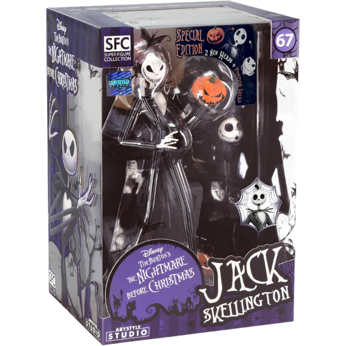 FIGURE NIGHTMARE BEFORM CHRISTMAS JACK SKELLINGTON ABYSTYLE 22CM