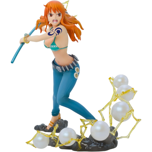 ABYSTYLE STUDIO ONE PIECE NAMI 1:10 SCALA FIGURE DA COLLEZIONE IN PVC