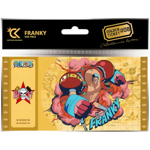 GOLDEN TICKET NARUTO - ONE PIECE PERSONAGGI VARI