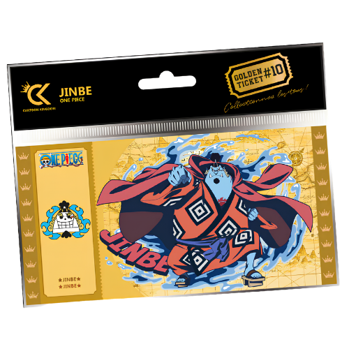 GOLDEN TICKET NARUTO - ONE PIECE PERSONAGGI VARI