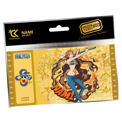 GOLDEN TICKET NARUTO - ONE PIECE PERSONAGGI VARI