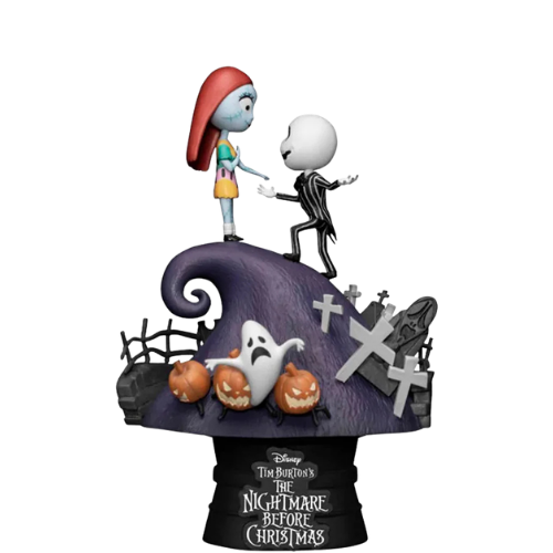 D-STAGE DISNEY NIGHTMARE BEFORE CHRISTMAS - ROMANTIC JACK AND SALLY, STILE DIORAMA