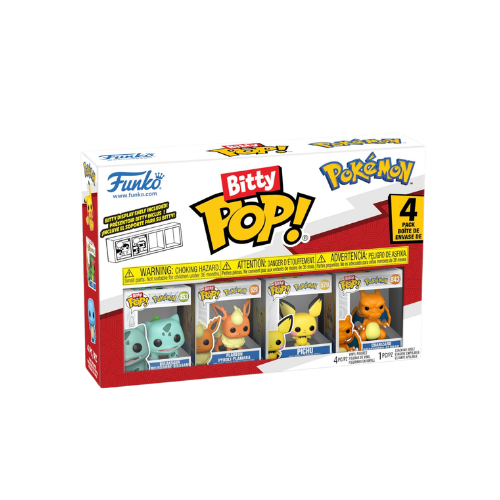 FUNKO BITTY POP POKEMON BULBASAUR FLAREON PICHU CHARIZARD
