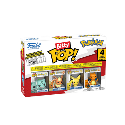 FUNKO BITTY POP POKEMON BULBASAUR FLAREON PICHU CHARIZARD