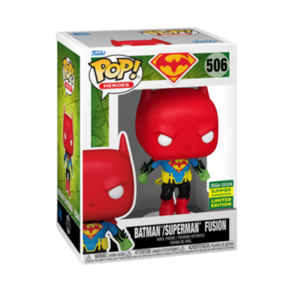 FUNKO POP DC COMIC BATMAN\SUPERMAN FUSION LIMITED EDITION #506