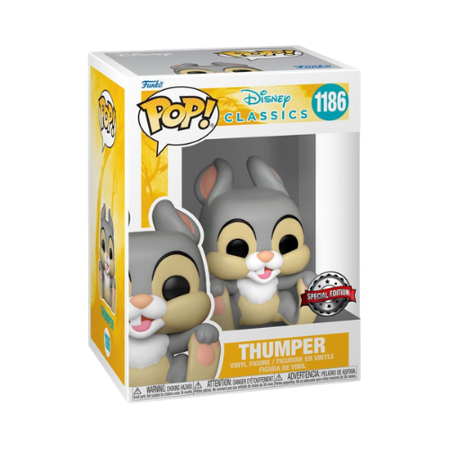 FUNKO POP DISNEY CLASSIC THUMPER SPECIAL EDITION #1186