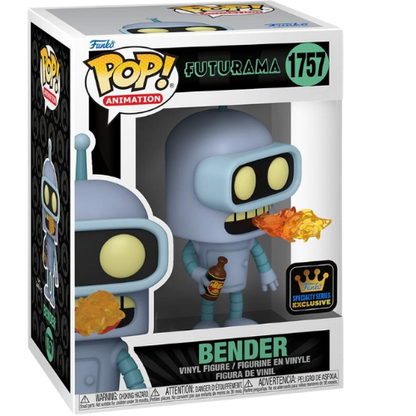 FUNKO POP FUTURAMA BENDER EXCLUSIVE #1757