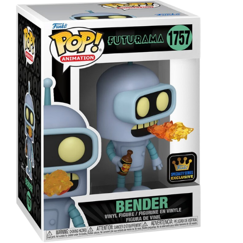 FUNKO POP FUTURAMA BENDER EXCLUSIVE #1757