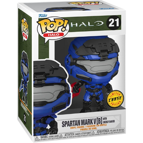 FUNKO POP GAMES HALO SPARTAN MARK V CHASE #21
