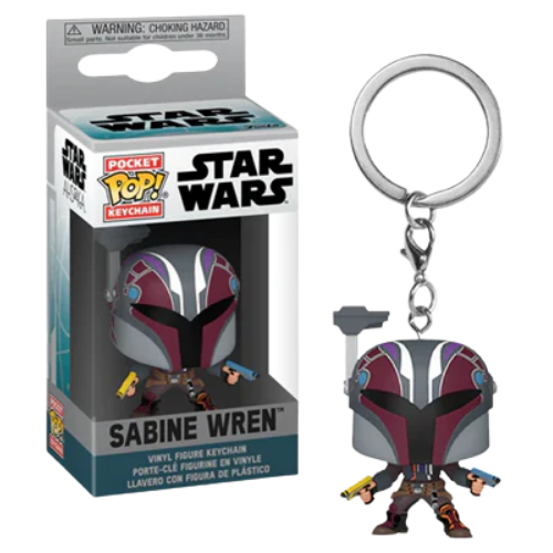 FUNKO POCKET KEYCHAIN STAR WARS SABINE WREN