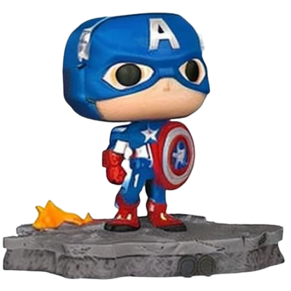 FUNKO POP MARVEL DELUXE CAPTAIN AMERICA SPECIAL #549