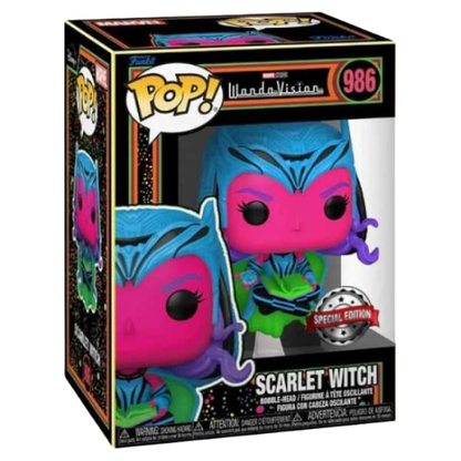 FUNKO POP MARVEL WANDA VISION SCARLET WITCH BL SPECIAL #986