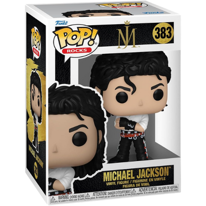 FUNKO POP MUSIC MICHAEL JACKSON BAD #383