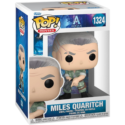 FUNKO POP MOVIES AVATAR MILES QUARTICH #1324