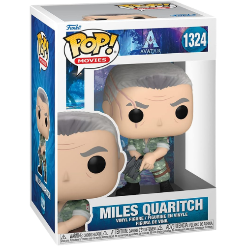 FUNKO POP MOVIES AVATAR MILES QUARTICH #1324