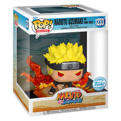 FUNKO POP NARUTO NARUTO UZUMAKI AS NINE TALES #1233