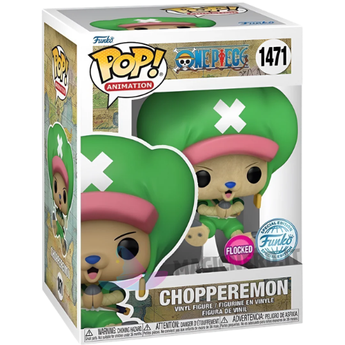 FUNKO POP ONE PIECE CHOPPEREMMON SPECIAL FLOCKED #1471