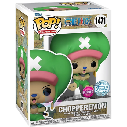 FUNKO POP ONE PIECE CHOPPEREMMON SPECIAL FLOCKED #1471