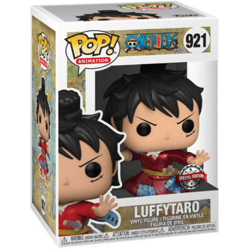 FUNKO POP ONE PIECE LUFFYTARO SPECIAL METALLIC #921