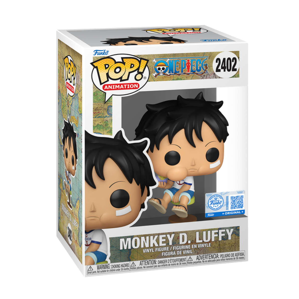 FUNKO POP ONE PIECE MONKEY D. LUFFY with DEVIL FRUIT #2402