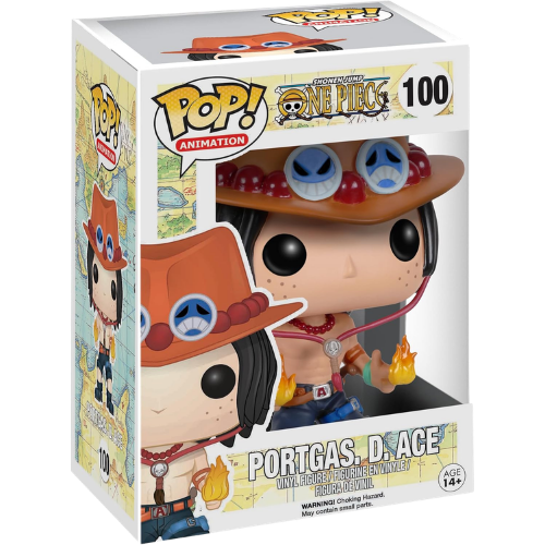 FUNKO POP ONE PIECE PORTGAS D. ACE #100