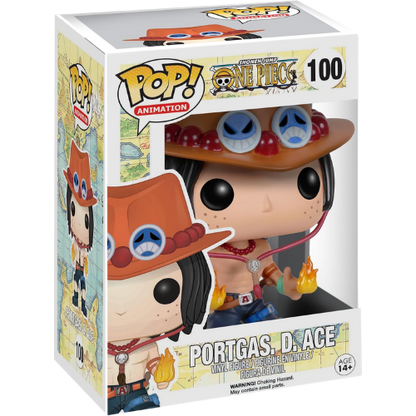 FUNKO POP ONE PIECE PORTGAS D. ACE #100
