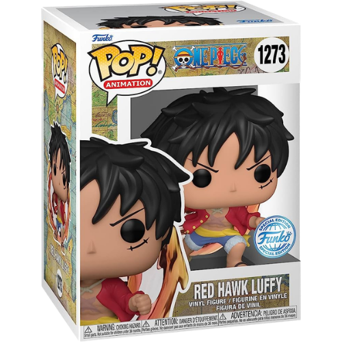 FUNKO POP ONE PIECE LUFFY RED HAWK SPECIAL #1273
