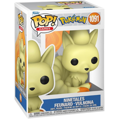 FUNKO POP POKEMON NINETALES #1091