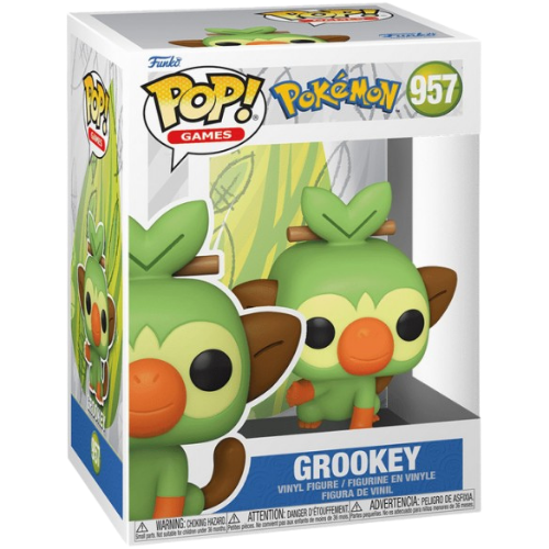 FUNKO POP POKEMON GROOKEY #957
