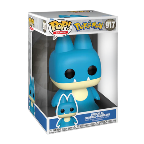 FUNKO POP POKEMON MUNCHLAX JUMBO 25CM #917