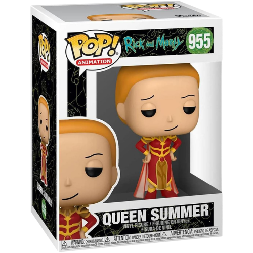 FUNKO POP RICK AND MORTY QUEEN SUMMER #955