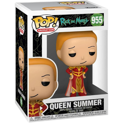 FUNKO POP RICK AND MORTY QUEEN SUMMER #955
