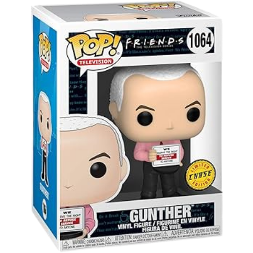 FUNKO POP SERIE TV FRIENDS GUNTHER CHASE #1064