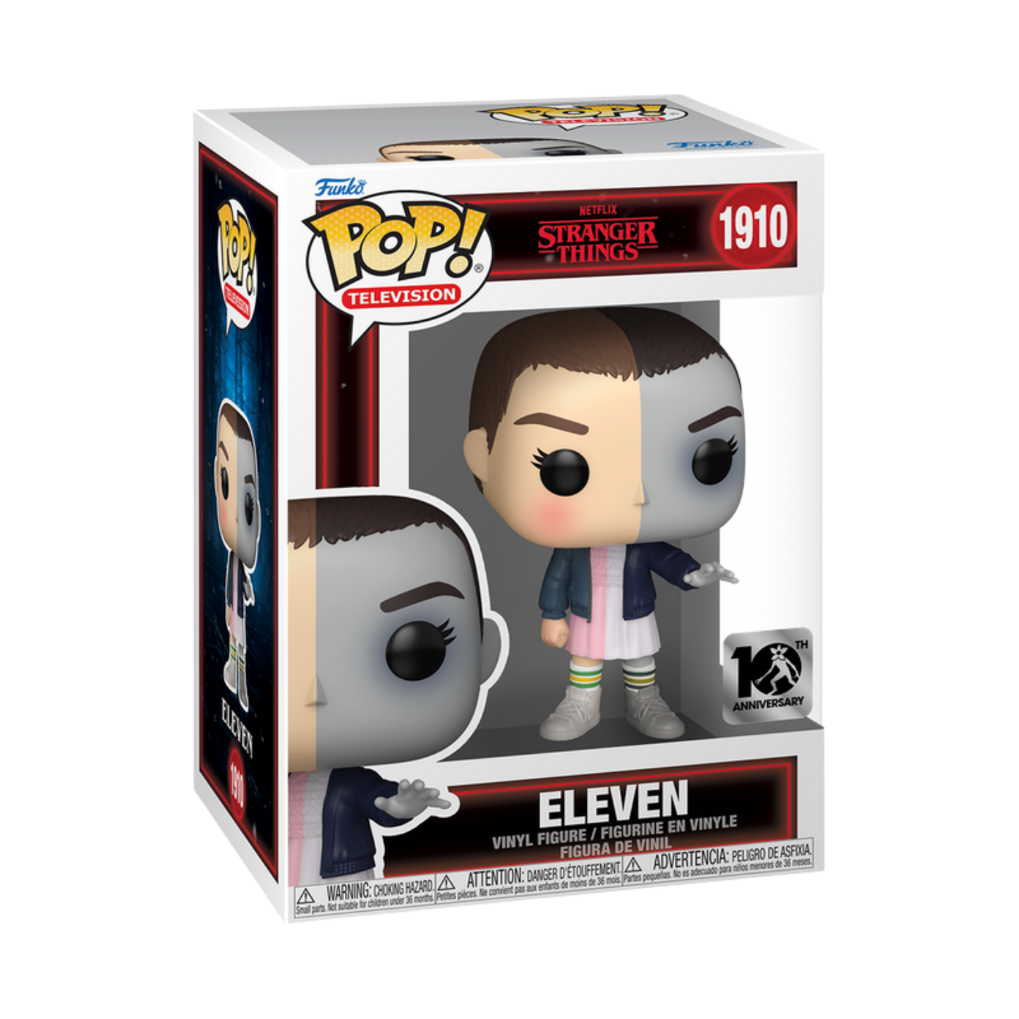 FUNKO POP STRANGER THING 10TH ANNIVERSARY ELEVEN #1910