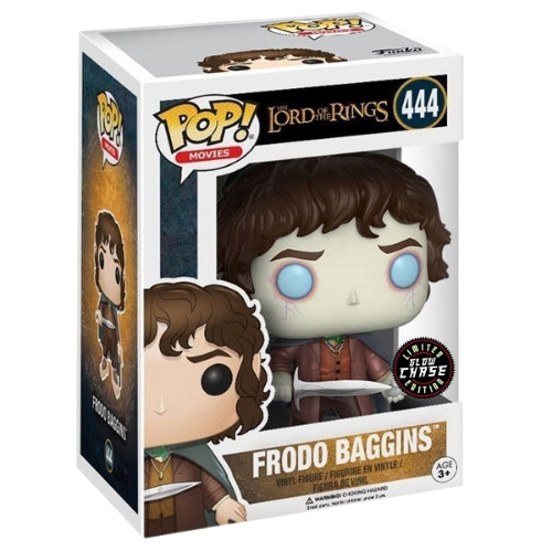 FUNKO POP LORD OF THE RINGS FRODO BEGGINS GLOW CHASE #444