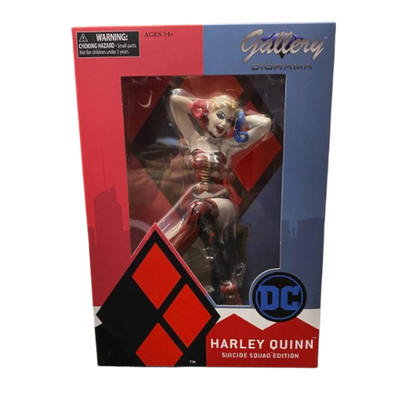 DIAMOND GALLERY FIGURE DC COMIC HARLEY QUINN SUICIDE SQUAD 23CM