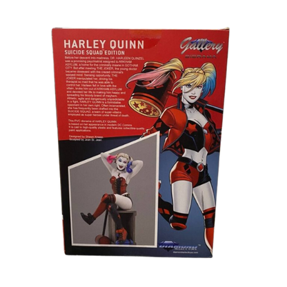 DIAMOND GALLERY FIGURE DC COMIC HARLEY QUINN SUICIDE SQUAD 23CM
